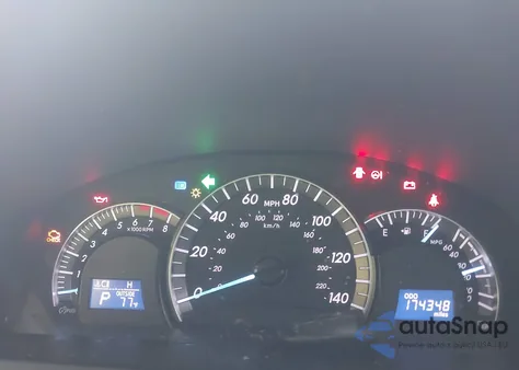 2012 Toyota Camry Se из США, поврежденный, VIN 4T1BF1FK9CU185938